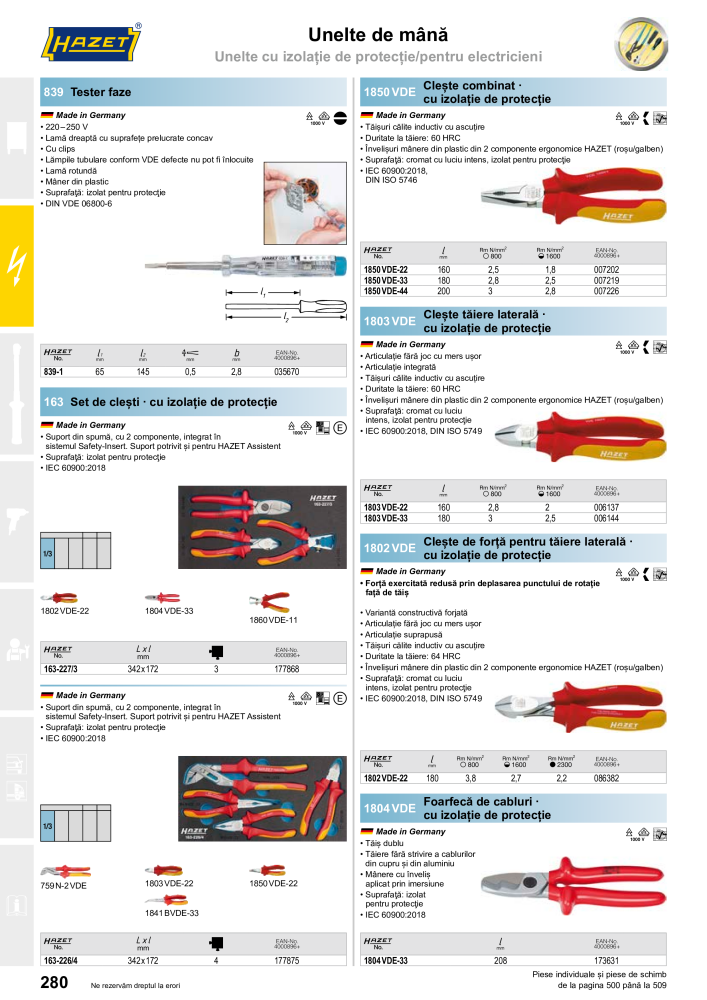 Catalogul principal HAZET NO.: 2512 - Page 282