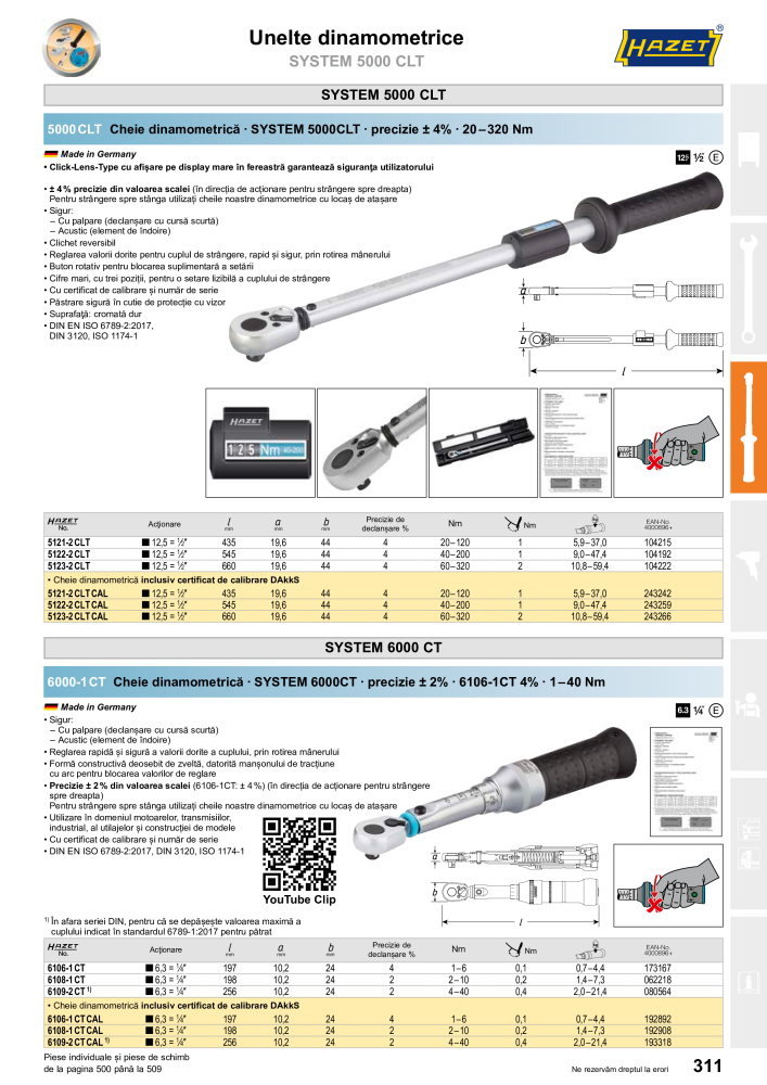 Catalogul principal HAZET NR.: 2512 - Strona 313