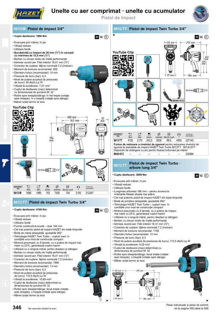 Catalogul principal HAZET NR.: 2512 - Pagina 346