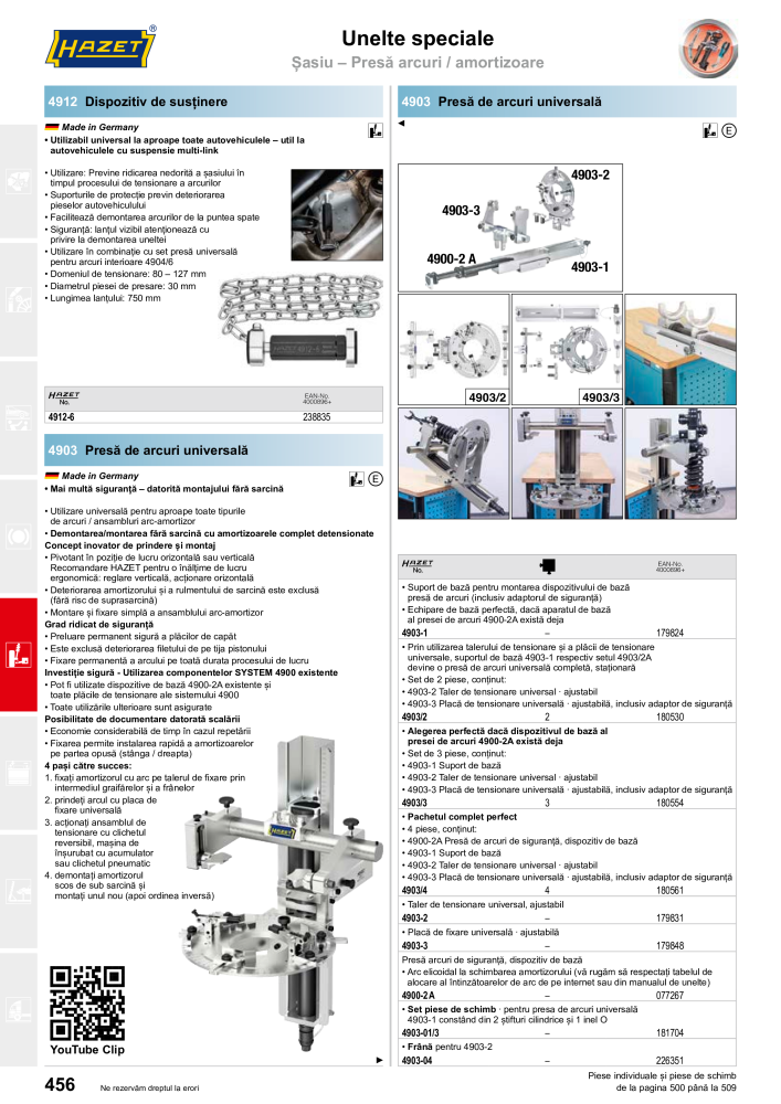 Catalogul principal HAZET NR.: 2512 - Strona 458