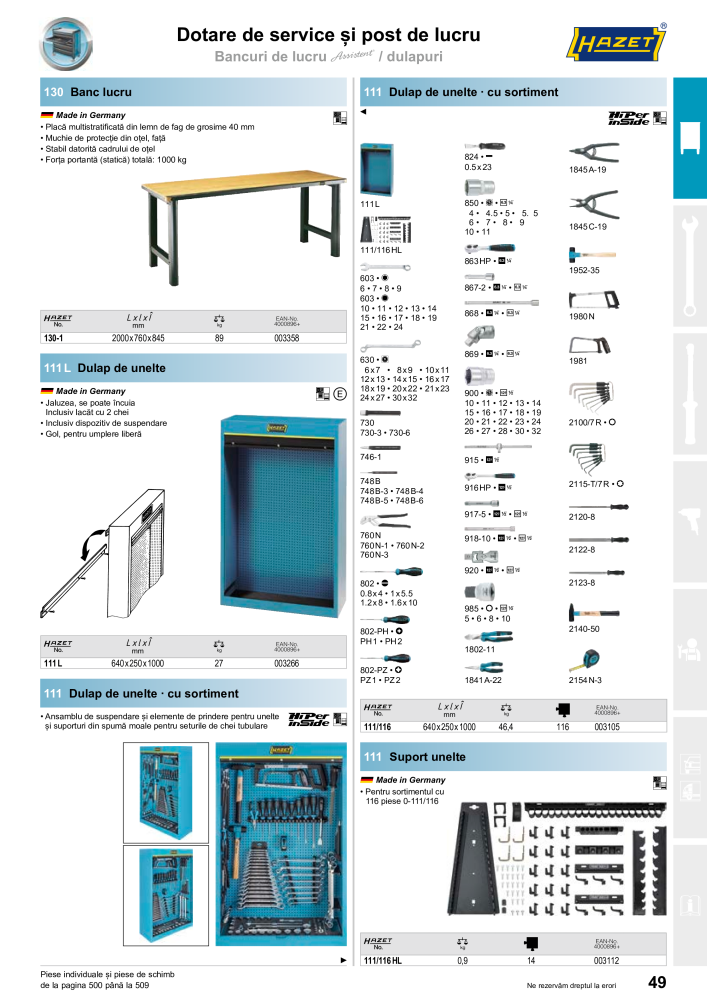 Catalogul principal HAZET Nb. : 2512 - Page 51