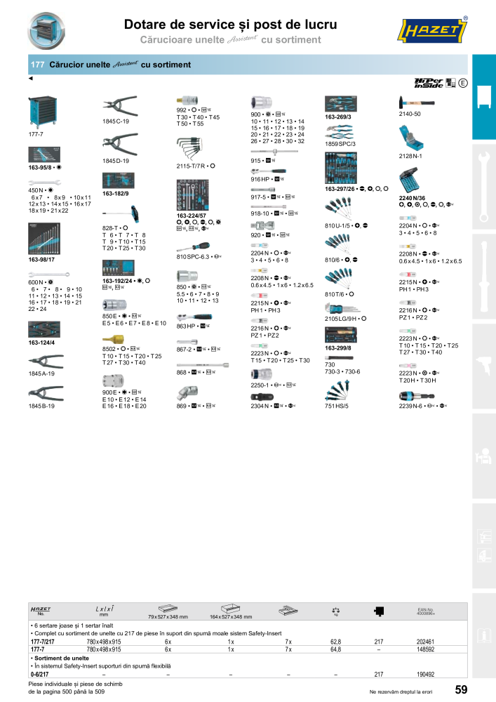 Catalogul principal HAZET NR.: 2512 - Seite 61