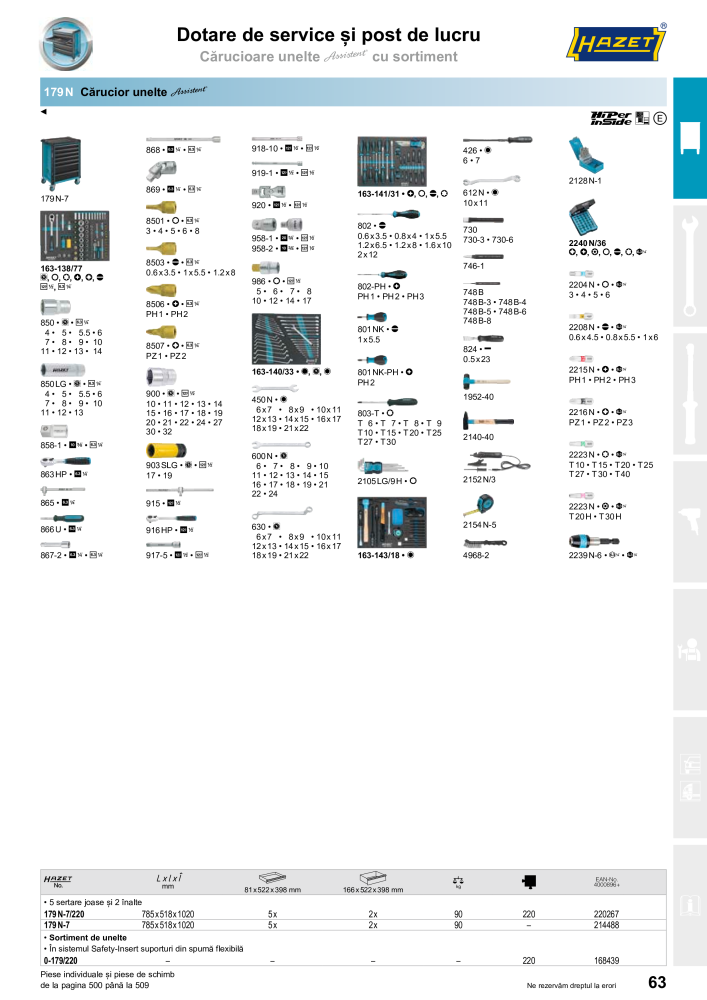 Catalogul principal HAZET NO.: 2512 - Page 65