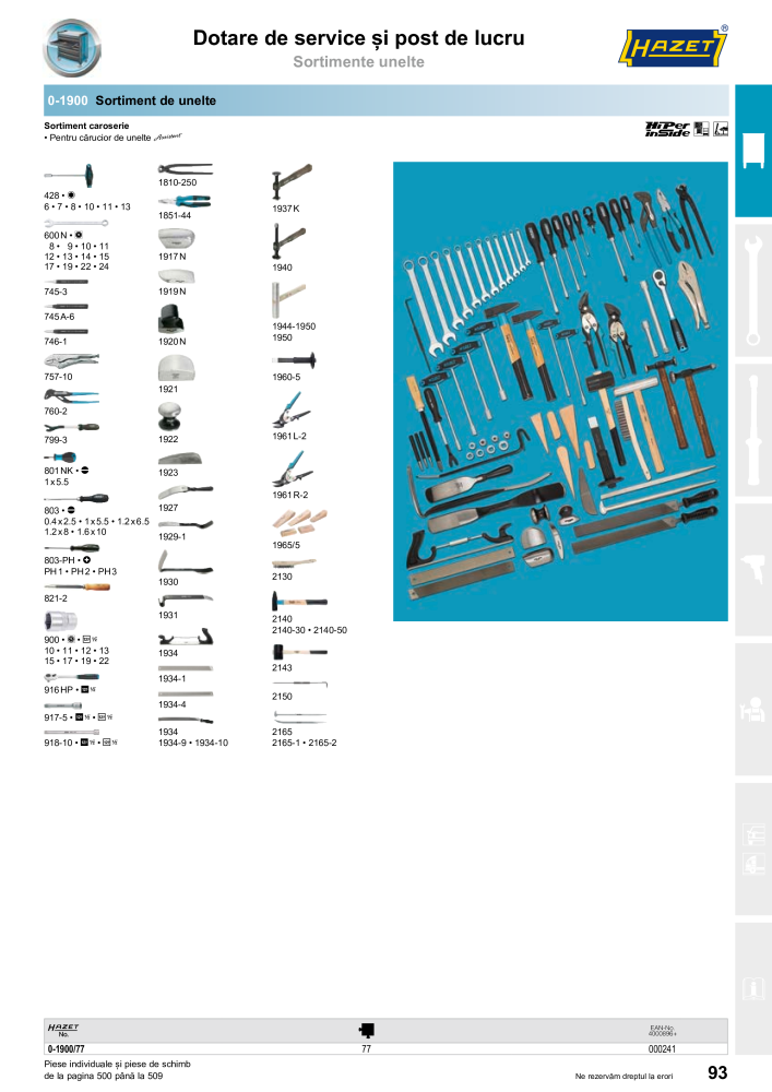 Catalogul principal HAZET NR.: 2512 - Strona 95