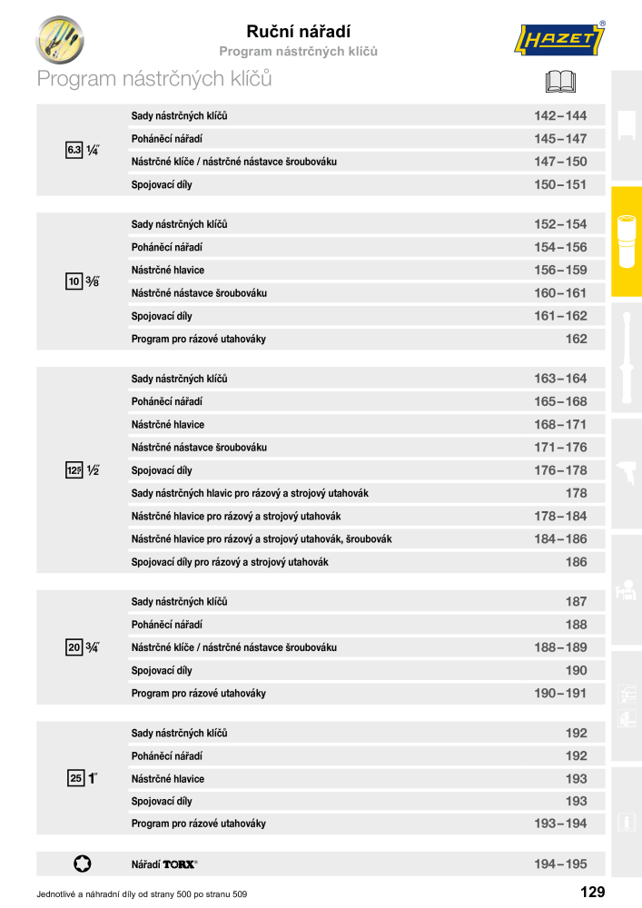 Hlavní katalog HAZET Č. 2516 - Strana 131