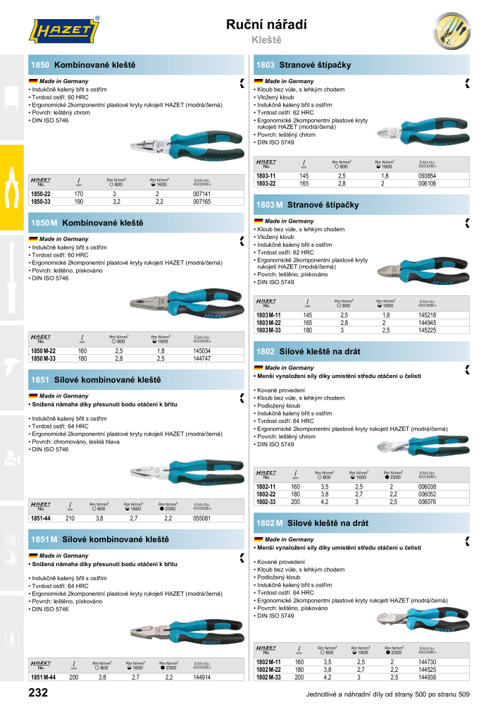 Hlavní katalog HAZET Č. 2516 - Strana 232
