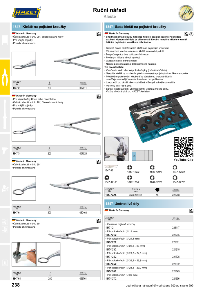 Hlavní katalog HAZET NO.: 2516 - Page 238