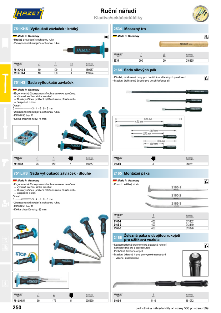 Hlavní katalog HAZET NR.: 2516 - Pagina 252