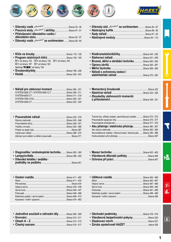 Hlavní katalog HAZET Č. 2516 - Strana 3