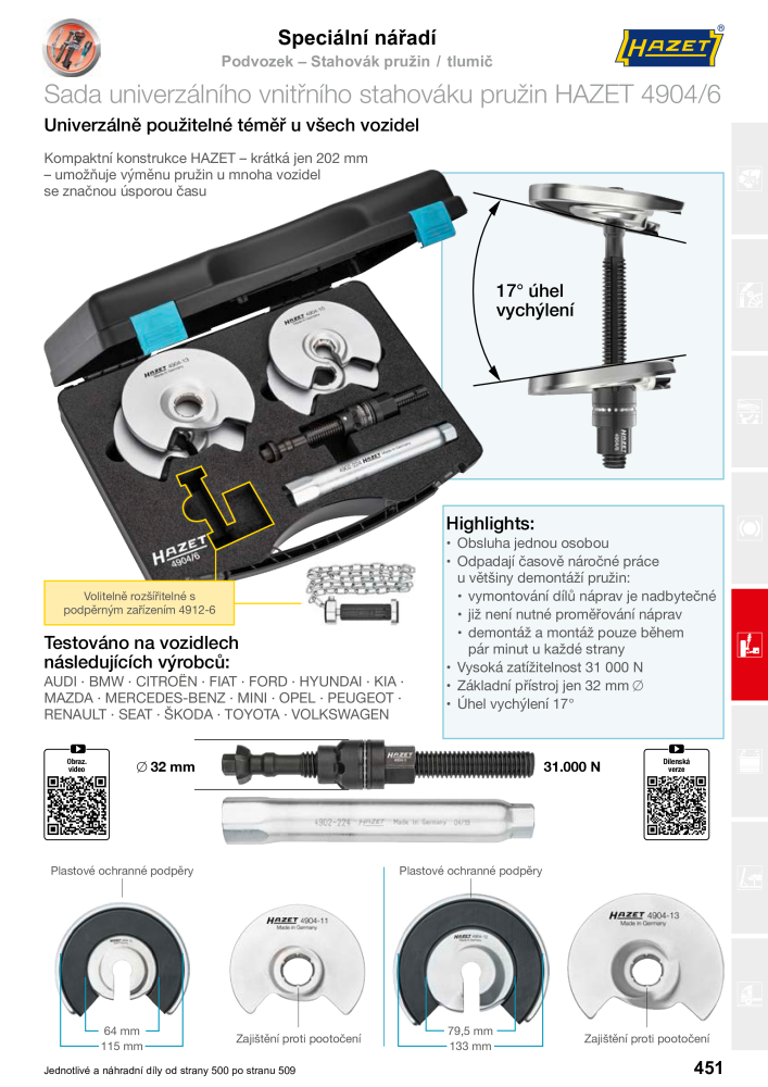 Hlavní katalog HAZET NO.: 2516 - Page 451