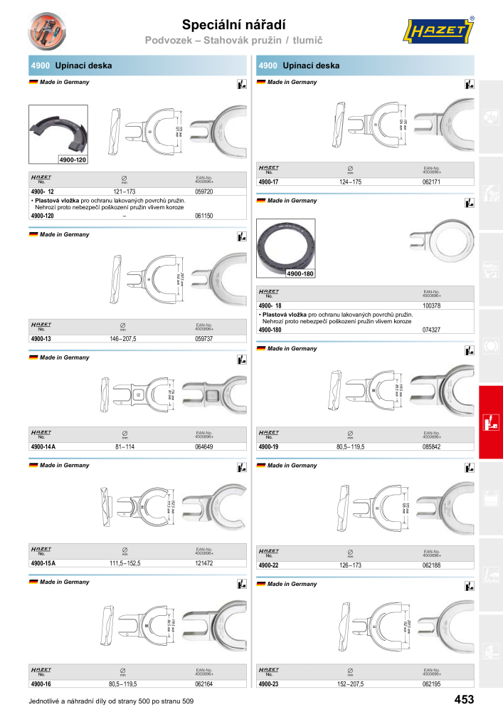 Hlavní katalog HAZET NO.: 2516 - Page 453