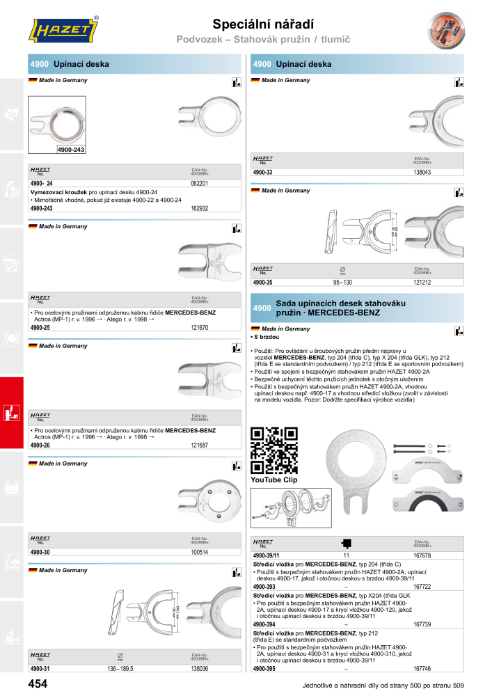 Hlavní katalog HAZET Nº: 2516 - Página 454