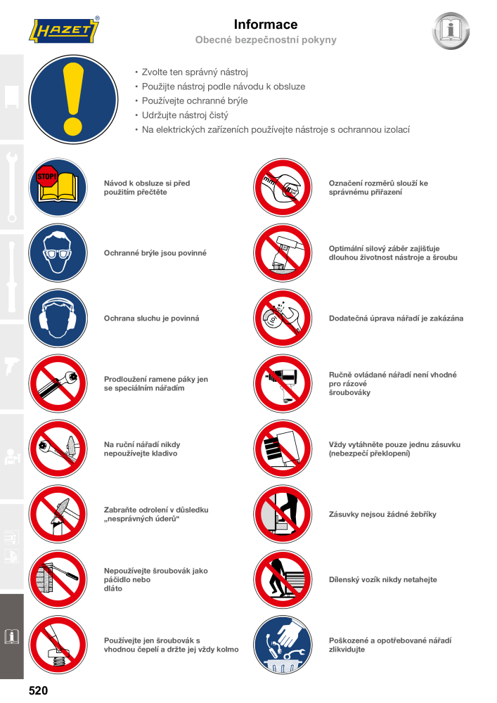 Hlavní katalog HAZET Č. 2516 - Strana 522
