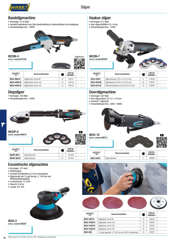 HAZET Mini-polijstmachine 9033M-9