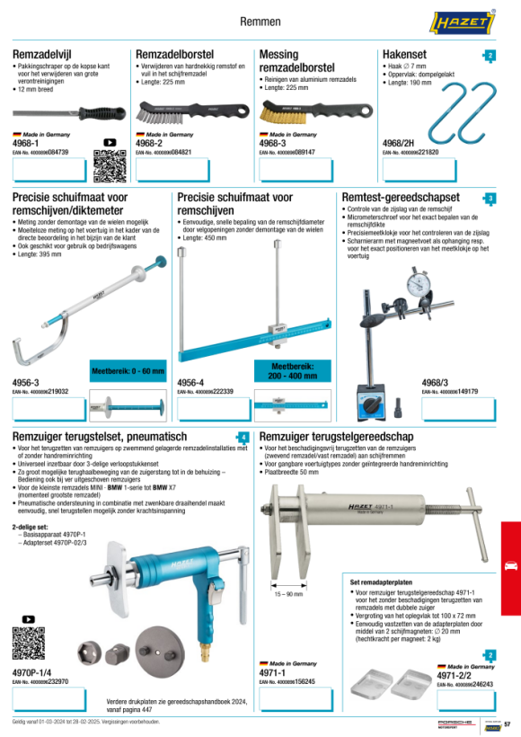 HAZET Haak ingesteld 4968/2H