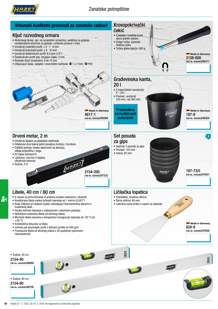 HAZET Special širom svijeta Nº: 2521 - Página 50