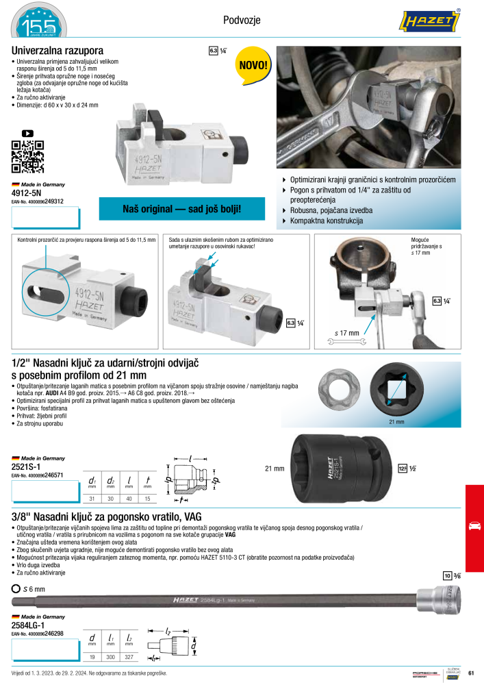 HAZET Special širom svijeta Nb. : 2521 - Page 61