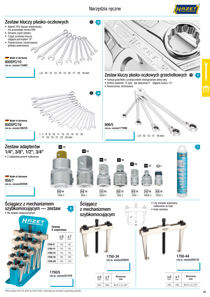 HAZET Special na całym świecie NR.: 2523 - Pagina 23