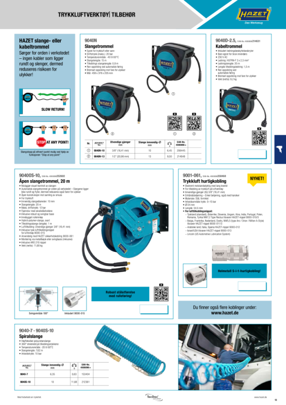 HAZET BLOW OUT PISTON 9040N-2