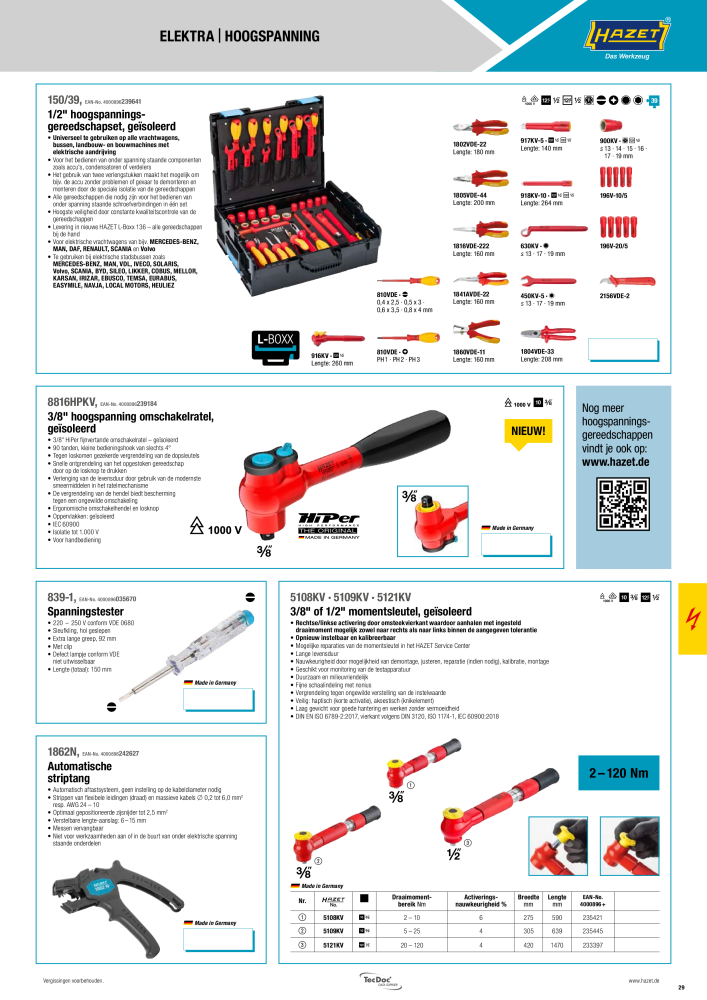 HAZET speciale vrachtwagens en bedrijfswagens NR.: 2530 - Pagina 29