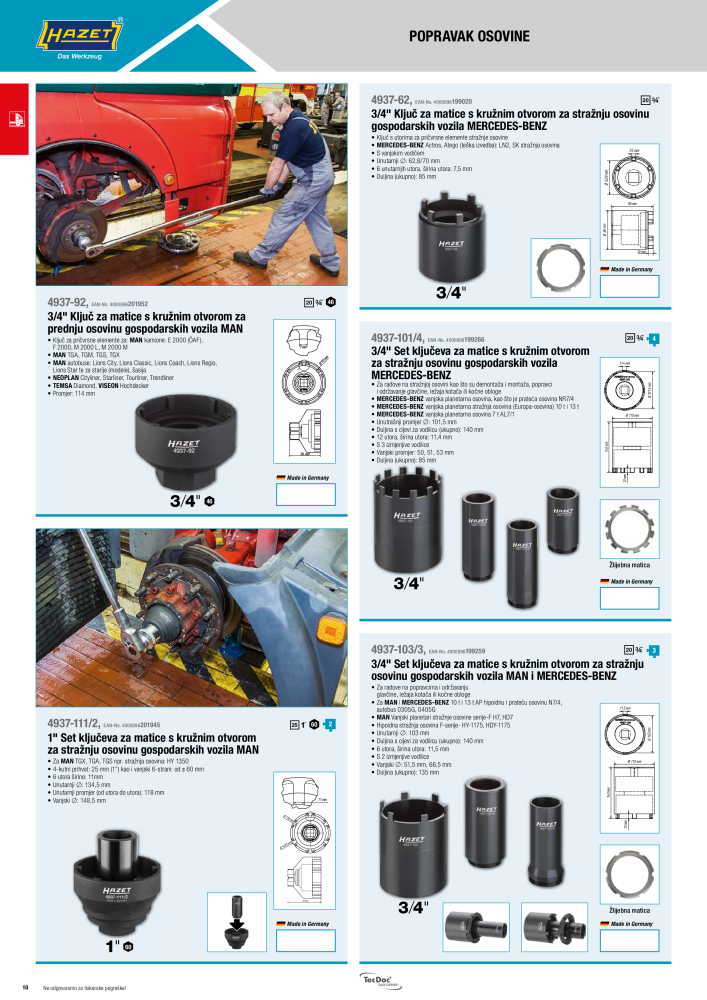 HAZET specijalni kamioni i teretna vozila NR.: 2535 - Seite 10
