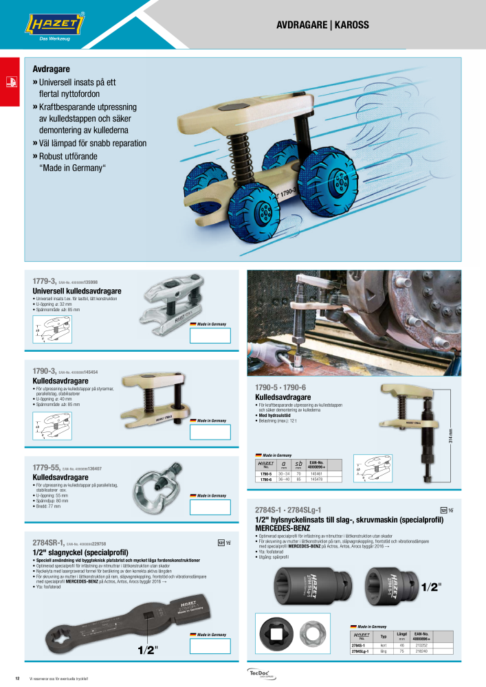 HAZET specialbilar och nyttofordon NR.: 2536 - Pagina 12