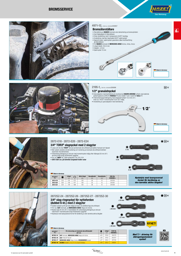 HAZET specialbilar och nyttofordon NR.: 2536 - Side 5