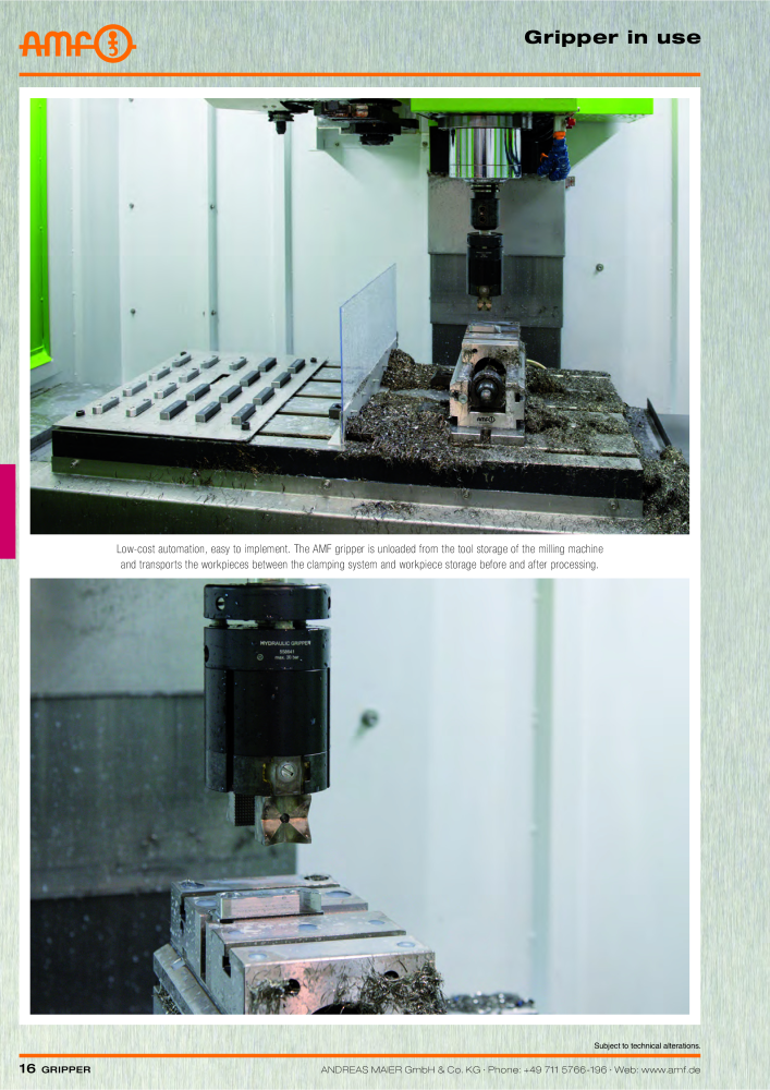 AMF Catalogue Grippers Nb. : 2539 - Page 16