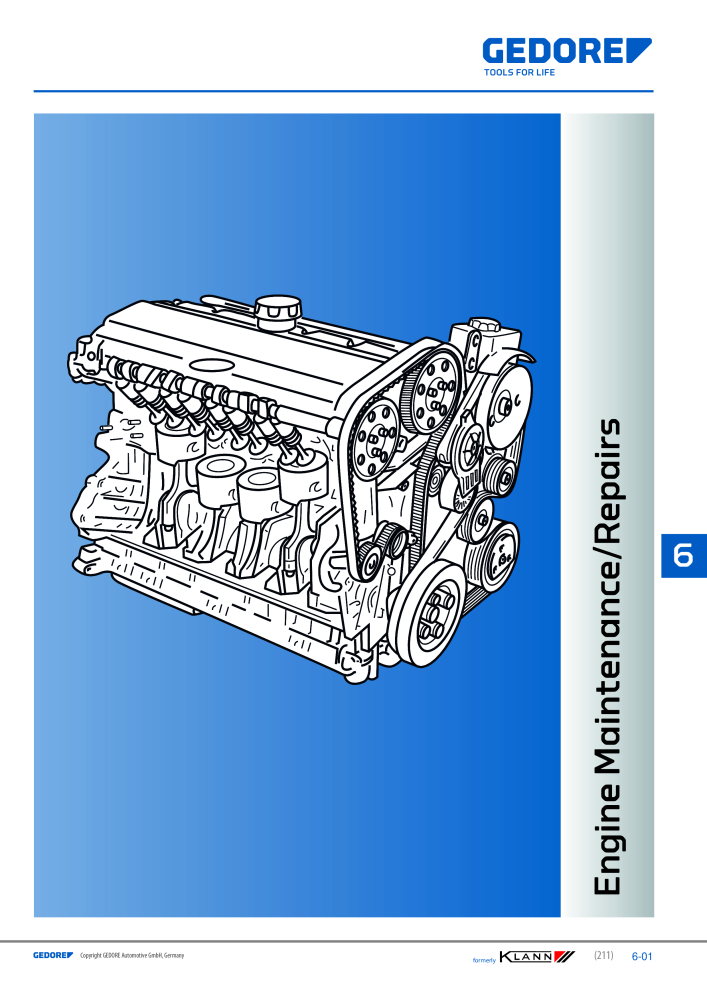 GEDORE Automotive KLANN Engine Maintenance/Repairs Nº: 2550