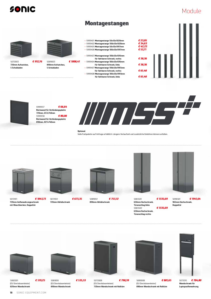 Sonic Equipment LKW Katalog NR.: 2581 - Seite 18