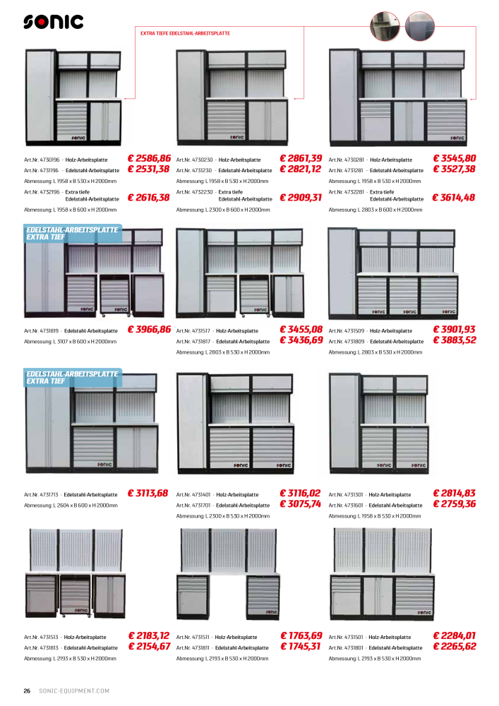 Sonic Equipment LKW Katalog NR.: 2581 - Seite 26