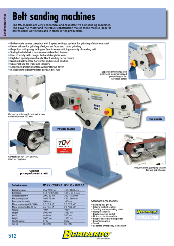 Bernardo Schleifvlies 2000 x 75 mm, sehr fein 49-1019