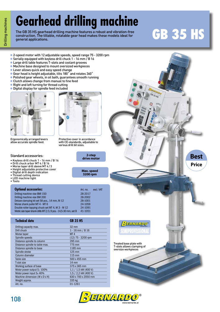 Bernardo general catalog metal NO.: 2582 - Page 110