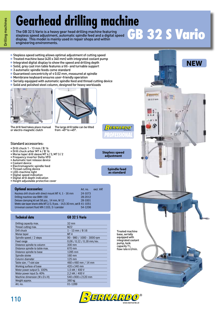 Bernardo general catalog metal Nb. : 2582 - Page 112