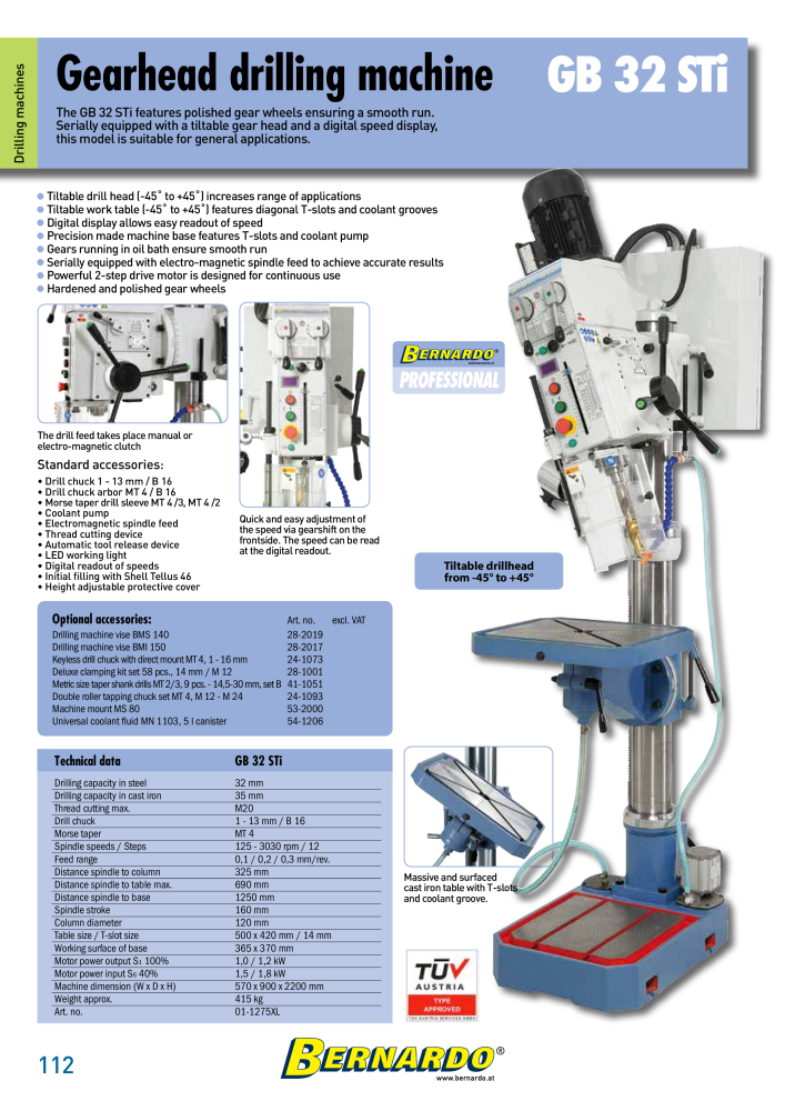 Bernardo general catalog metal NR.: 2582 - Pagina 114