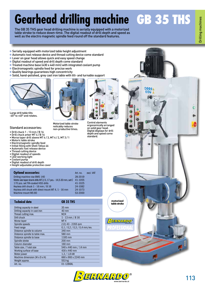 Bernardo general catalog metal NR.: 2582 - Seite 115