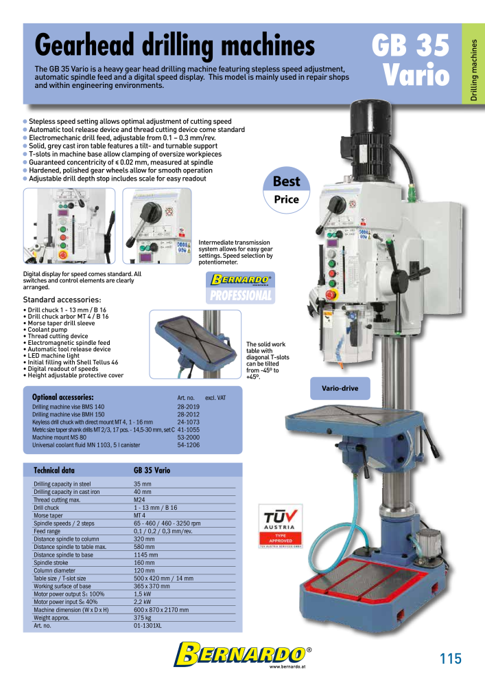 Bernardo general catalog metal NO.: 2582 - Page 117