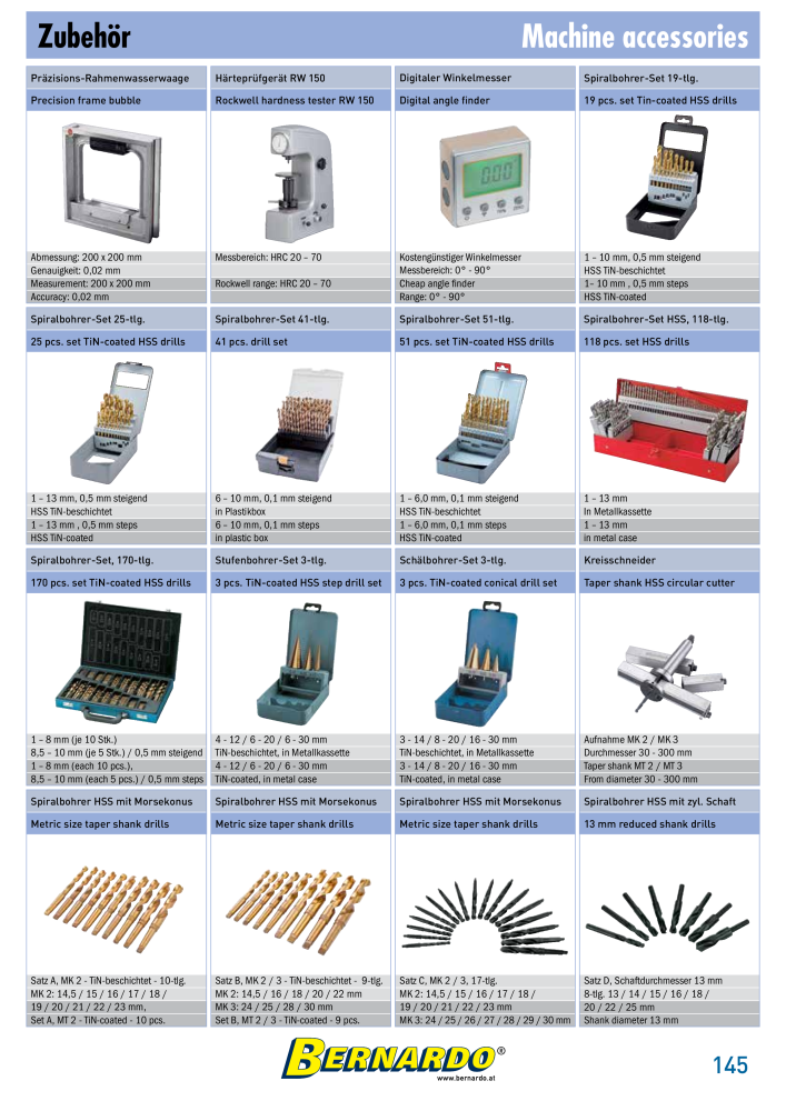 Bernardo general catalog metal n.: 2582 - Pagina 147