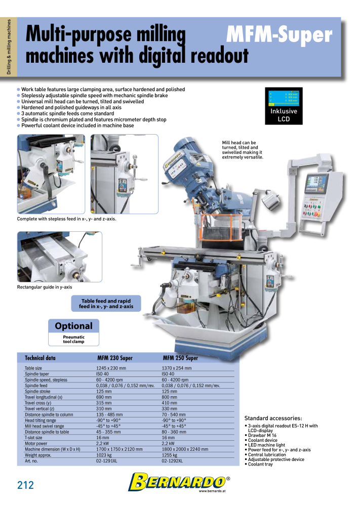 Bernardo general catalog metal NO.: 2582 - Page 214