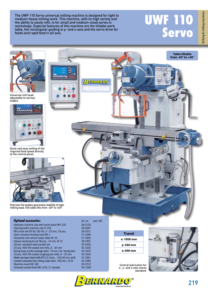 Bernardo general catalog metal NO.: 2582 - Page 221