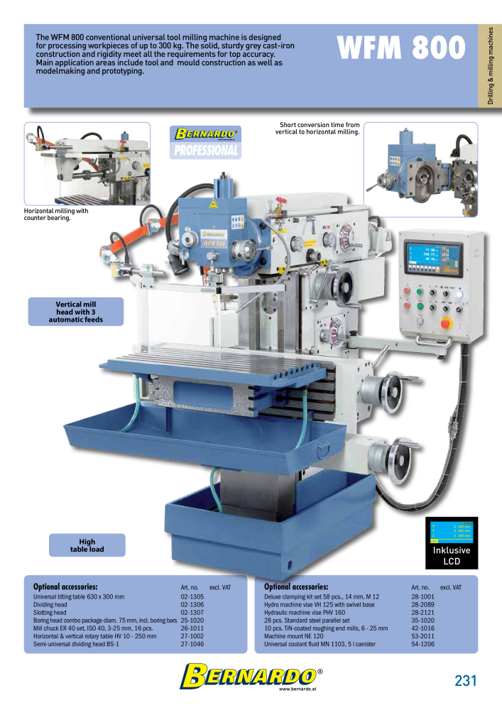 Bernardo general catalog metal NR.: 2582 - Pagina 233