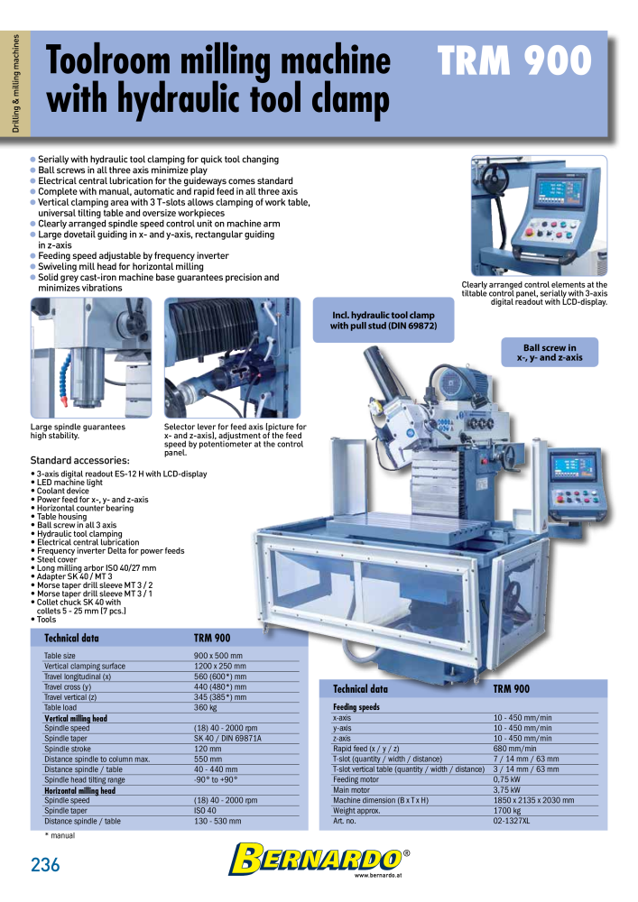 Bernardo general catalog metal NR.: 2582 - Pagina 238