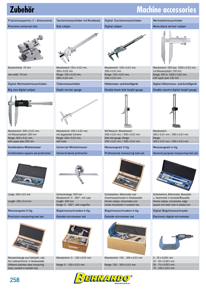 Bernardo general catalog metal NR.: 2582 - Side 260