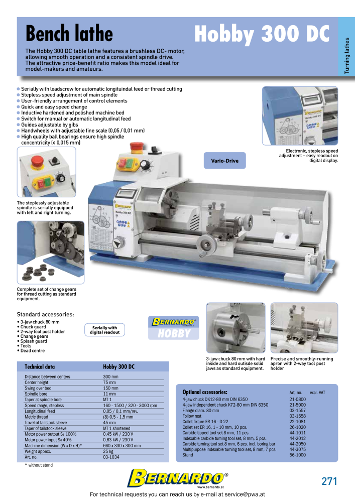 Bernardo general catalog metal NO.: 2582 - Page 273