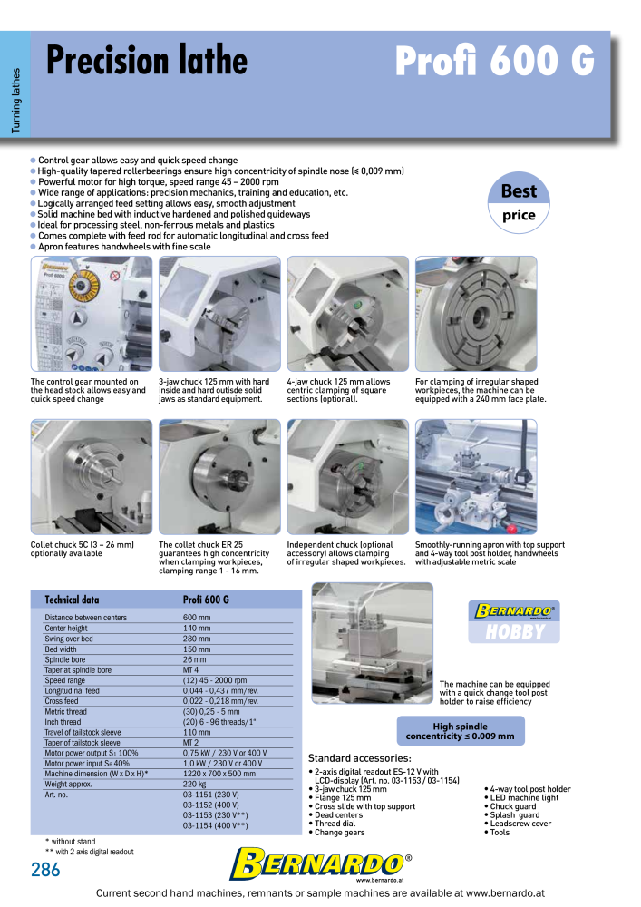 Bernardo general catalog metal NO.: 2582 - Page 288