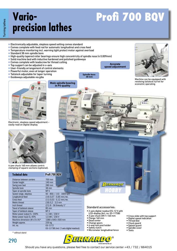 Bernardo general catalog metal NO.: 2582 - Page 292