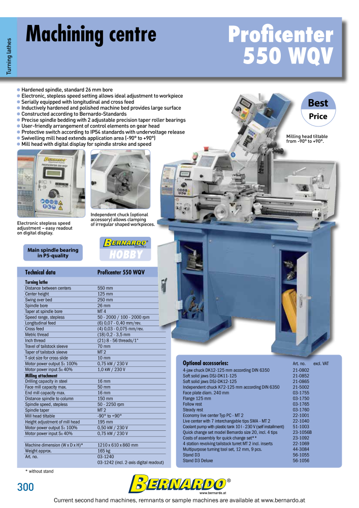 Bernardo general catalog metal NO.: 2582 - Page 302