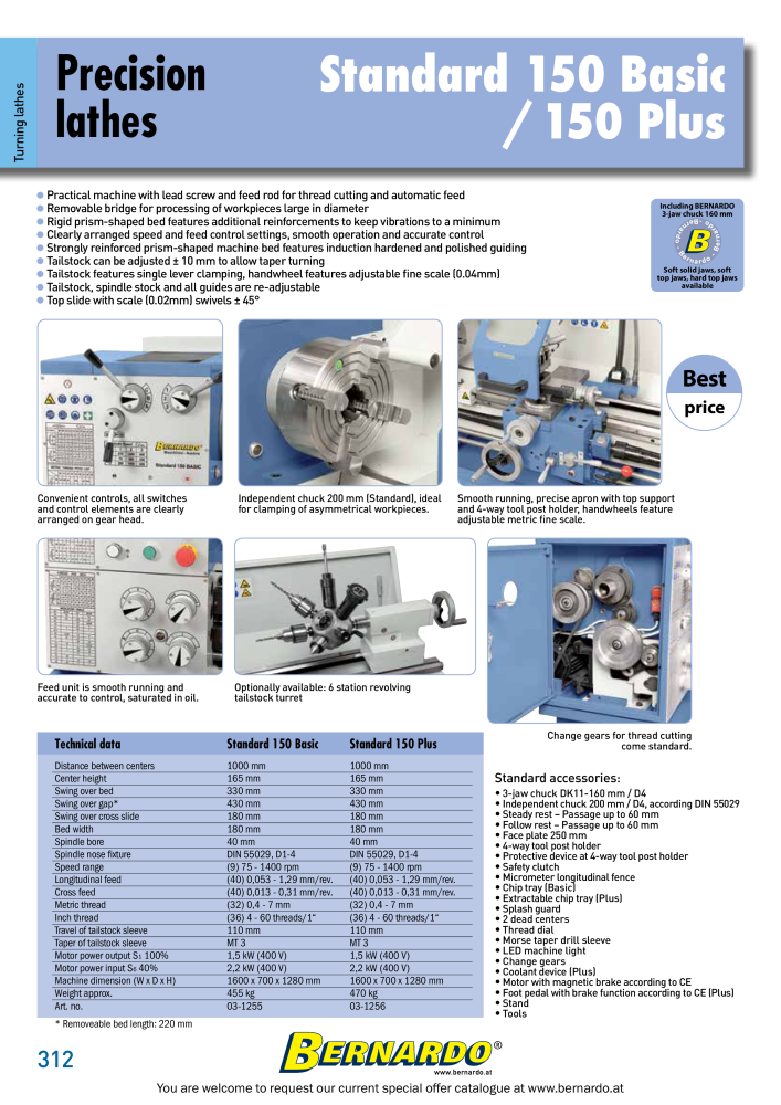 Bernardo general catalog metal Nb. : 2582 - Page 314