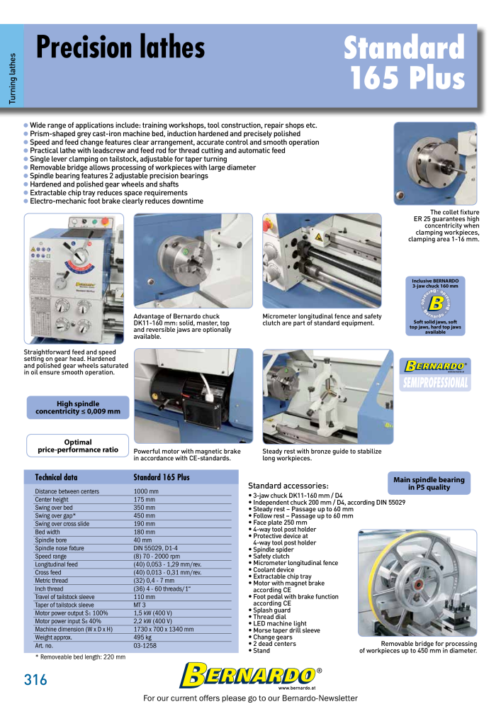 Bernardo general catalog metal Č. 2582 - Strana 318