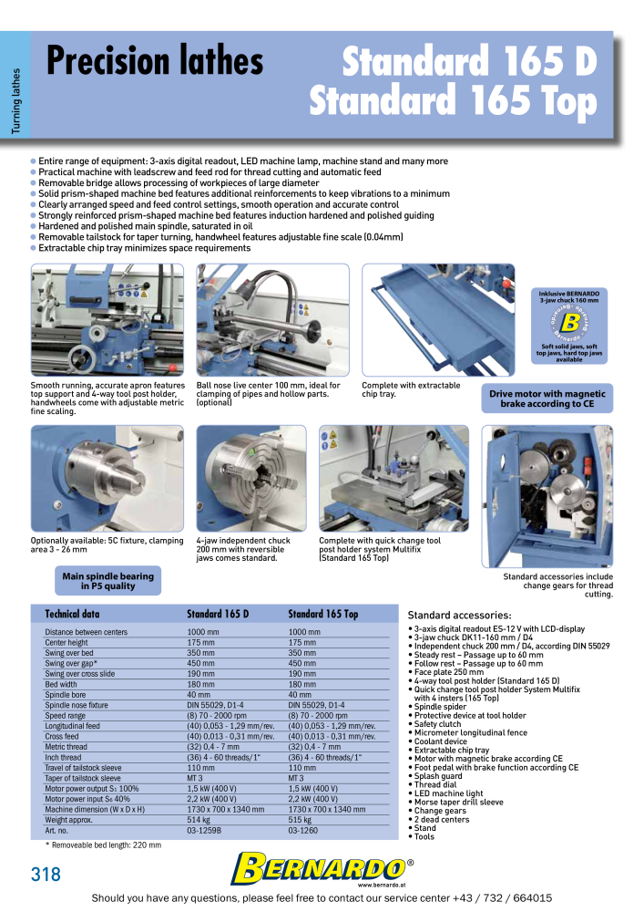 Bernardo general catalog metal NR.: 2582 - Pagina 320